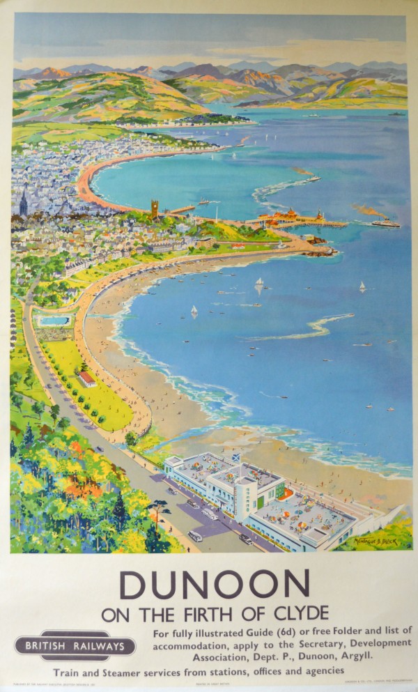 Dunoon on the Firth of Clyde by VINTAGE POSTER